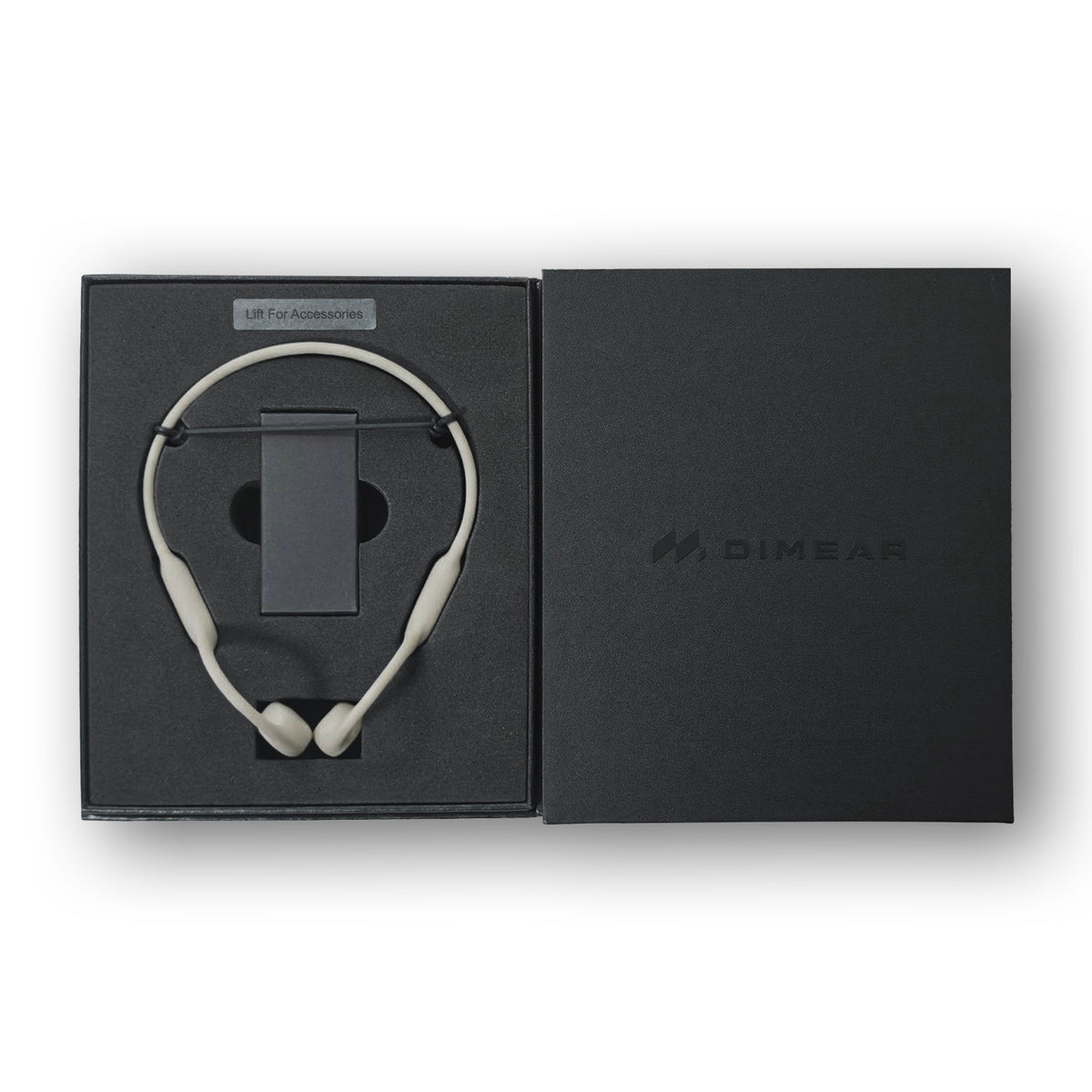 DIMEAR White Halo Bone Conduction Hearing Aid