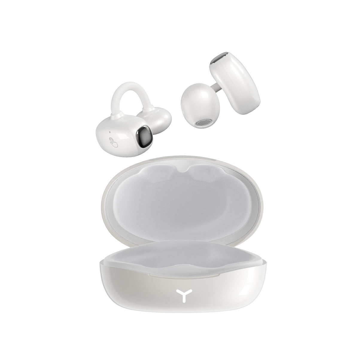 DIMEAR P19 Bone & Air Conduction Clip-on Hearing Aid for Effortless Hearing
