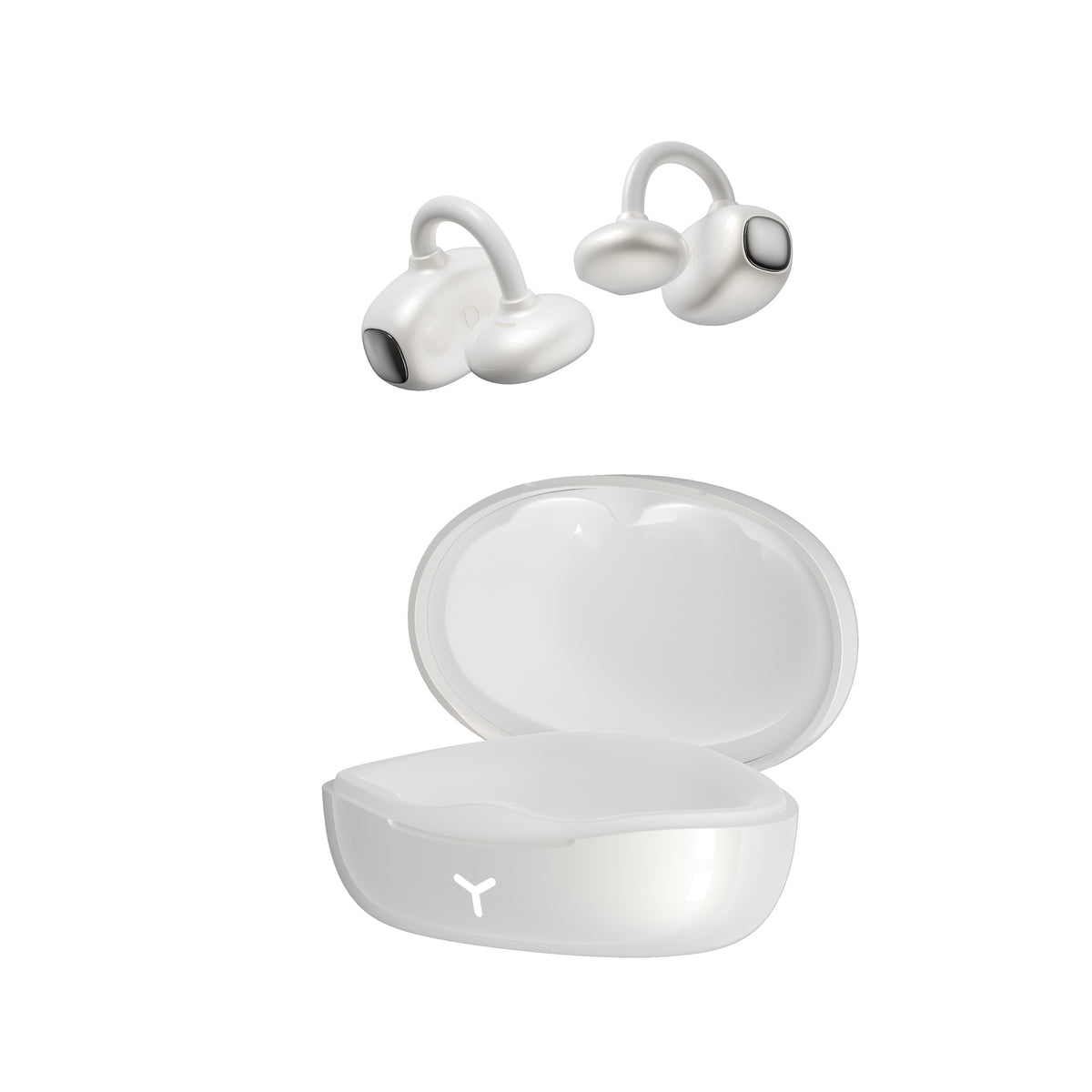 DIMEAR P19 Bone & Air Conduction Clip-on Hearing Aid for Effortless Hearing
